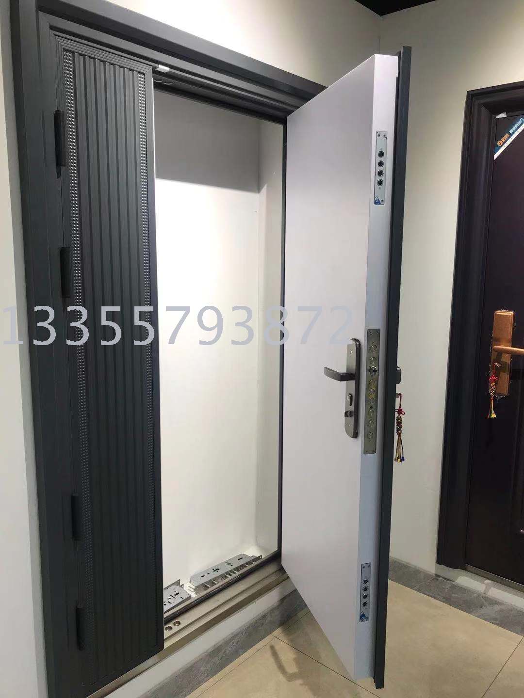 Class A Anti-Theft Door Household Entrance Door Smart Fingerprint Lock Door Steel Safety Door