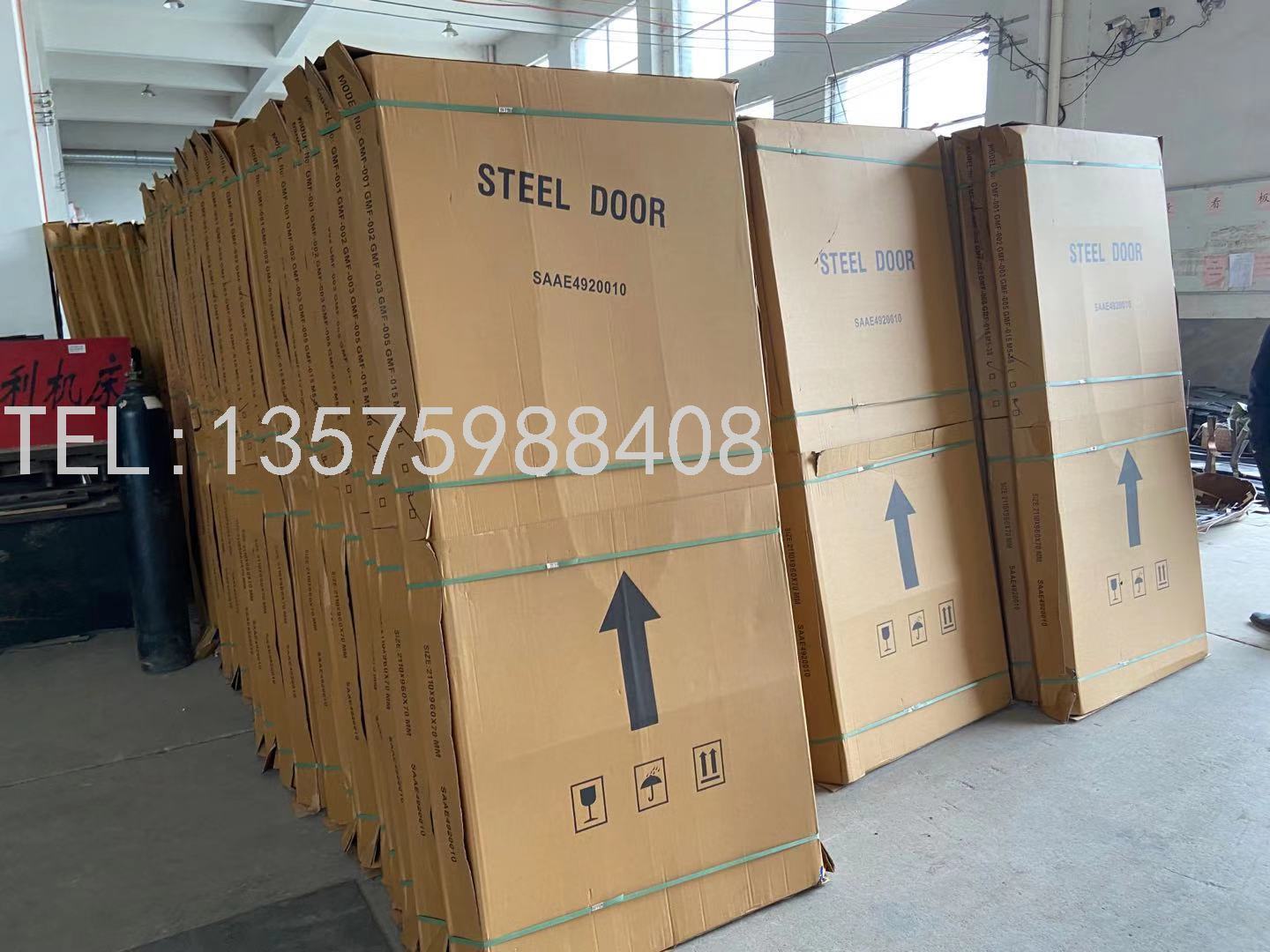 Class A Anti-Theft Door Household Entrance Door Smart Fingerprint Lock Door Steel Safety Door