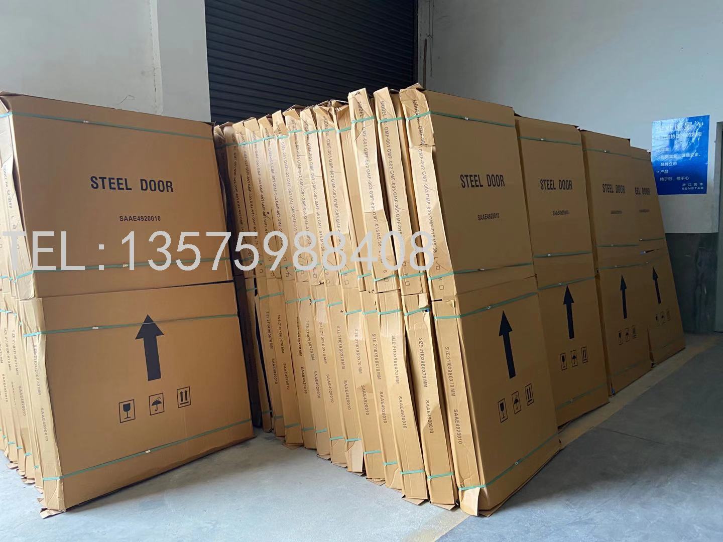 Class A Anti-Theft Door Household Entrance Door Smart Fingerprint Lock Door Steel Safety Door