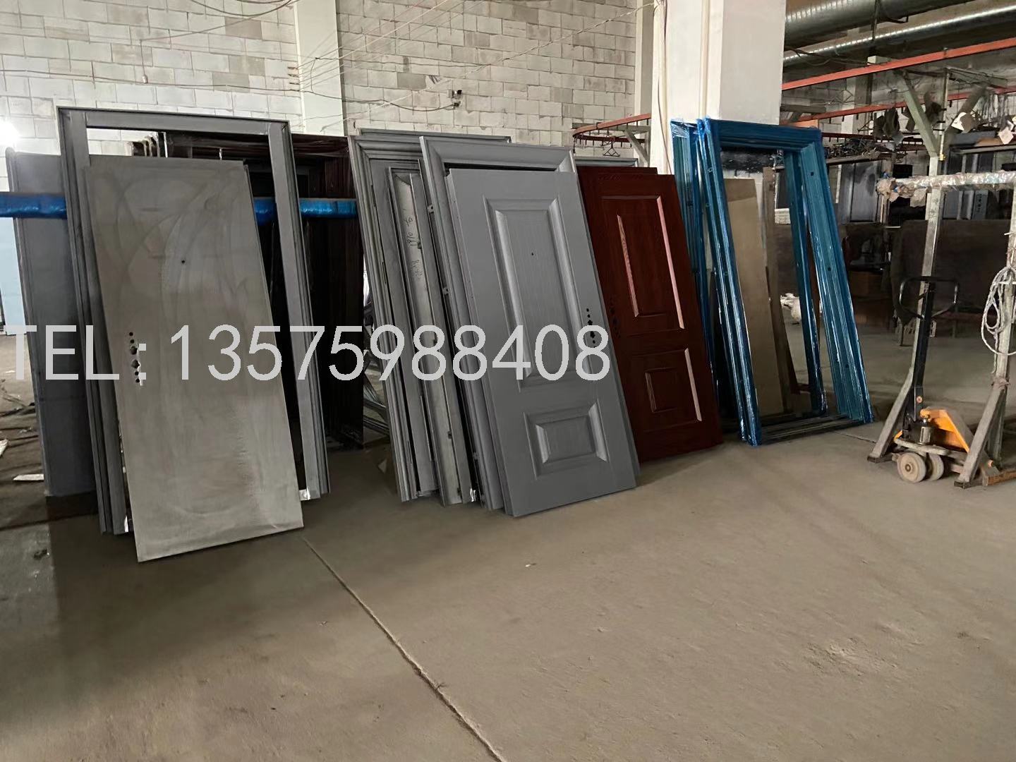 Class A Anti-Theft Door Household Entrance Door Smart Fingerprint Lock Door Steel Safety Door