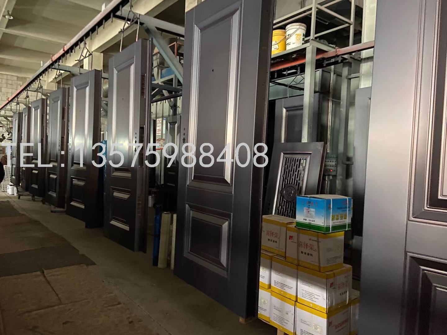 Class A Anti-Theft Door Household Entrance Door Smart Fingerprint Lock Door Steel Safety Door