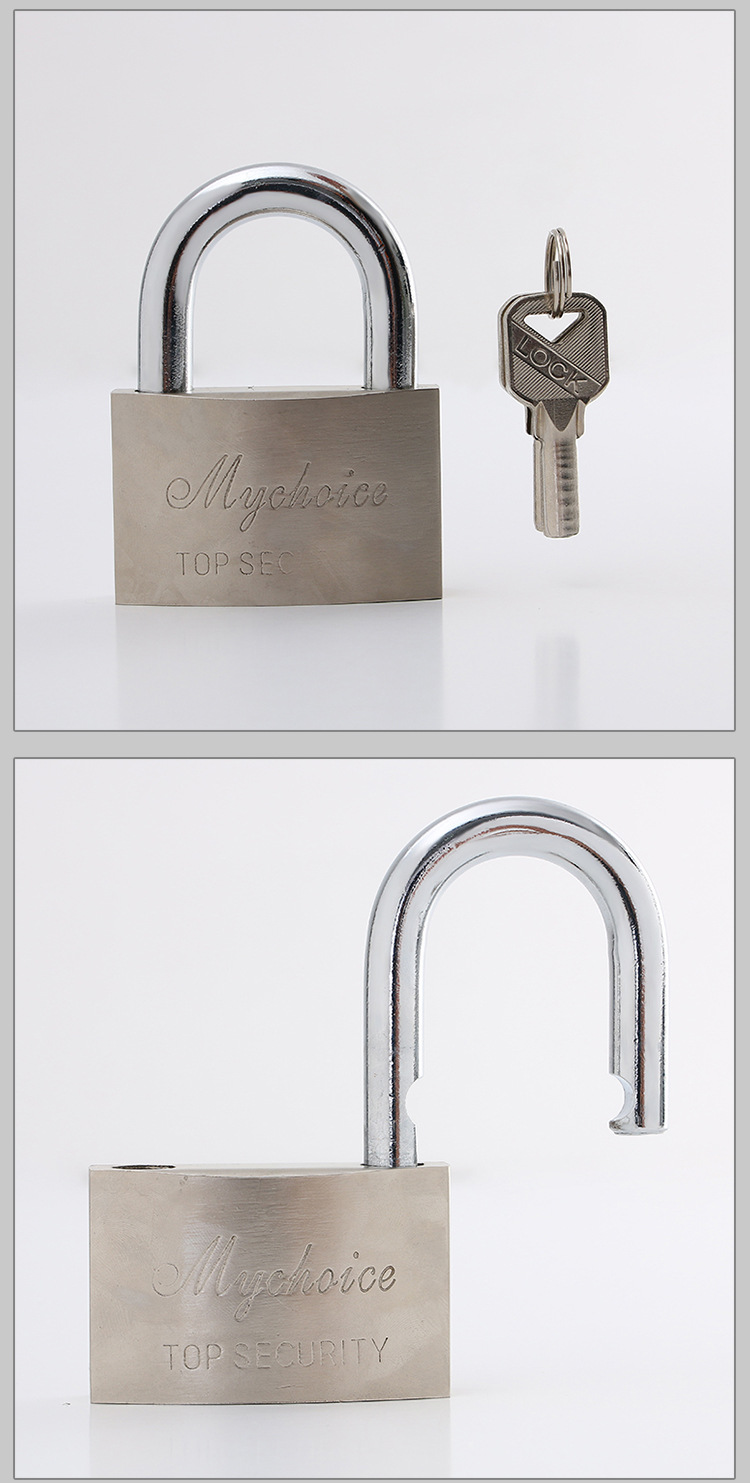 Manufacturers supply 70MM arc atomic lock power meter box open waterproof anti-theft lock door locks
