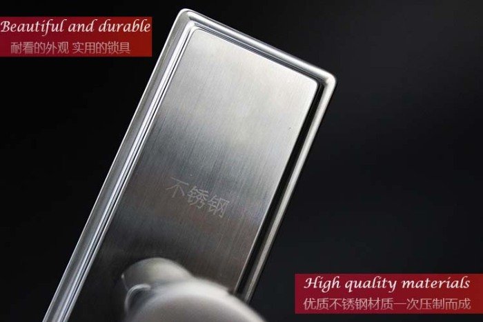 KENYOS direct European zinc alloy bronze door handle door lock panel Honggu copper blue
