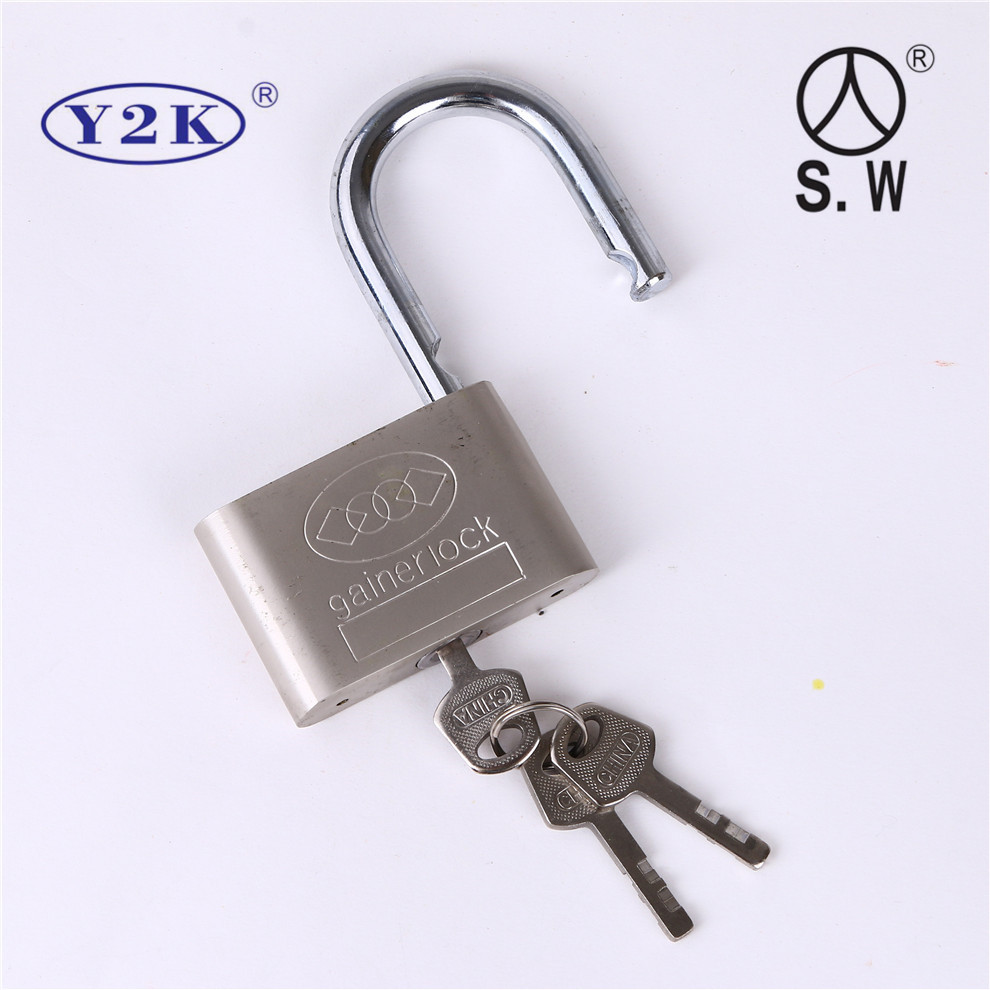 Thickened Stainless Steel Door Lock Right Angle Door Hasp Household Security Anti-Theft Anti-Skid Padlock