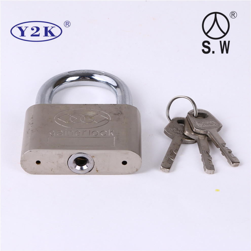 Thickened Stainless Steel Door Lock Right Angle Door Hasp Household Security Anti-Theft Anti-Skid Padlock