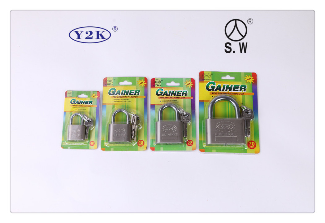 Thickened Stainless Steel Door Lock Right Angle Door Hasp Household Security Anti-Theft Anti-Skid Padlock