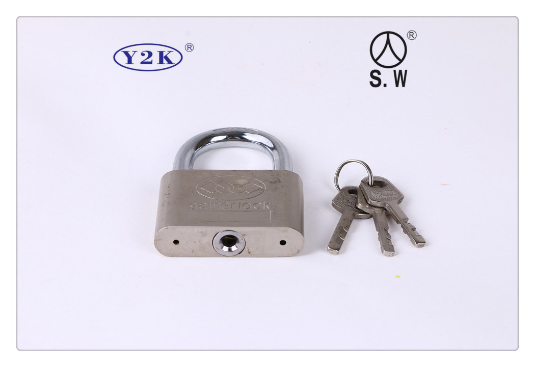 Thickened Stainless Steel Door Lock Right Angle Door Hasp Household Security Anti-Theft Anti-Skid Padlock