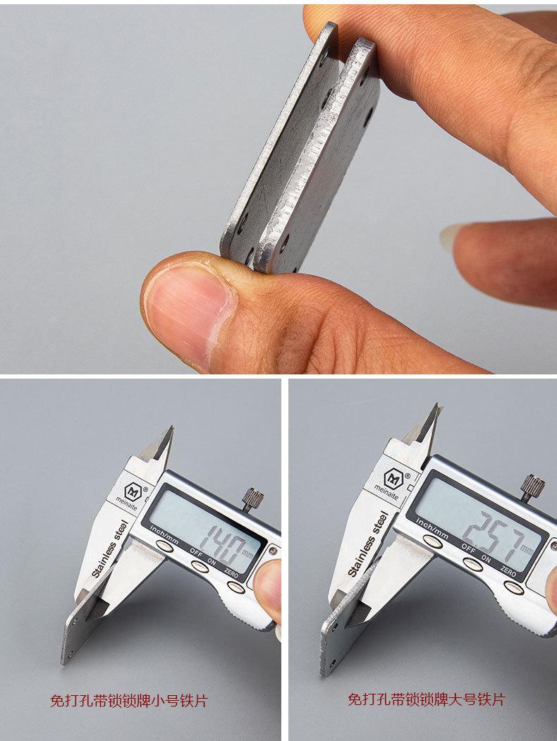 Leyoujia Lock Hasp 90 Degrees Punch-Free Zinc Alloy Buckle Drawer Lock Open Cabinet Door Lock Wardrobe Lock Wholesale