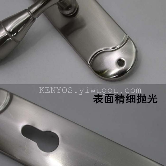 KENYOS mechanical lock Aluminum Alloy lock door lock with lock core key lock set