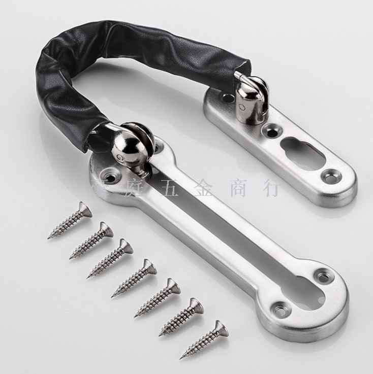 Stainless Steel Anti-Theft Chain Chain Door Guard Reverse Lock Chain Door Lock Anti-Theft Clasp