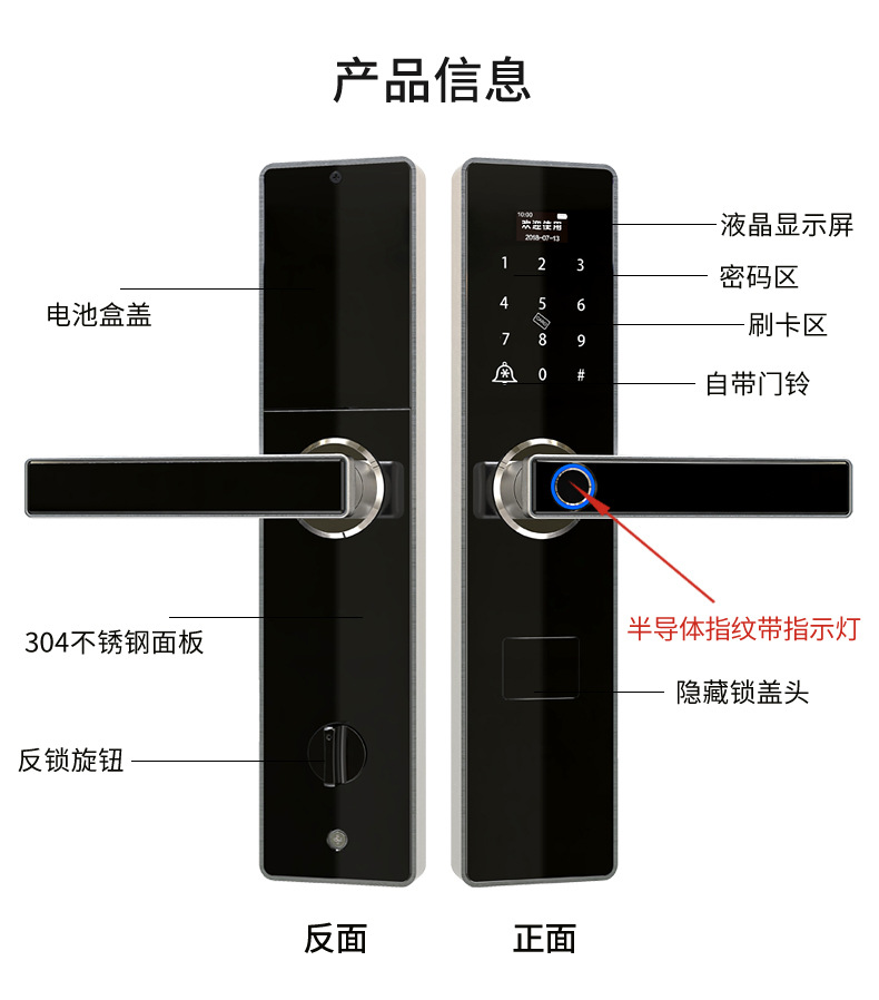 Cardolia Graffiti Pass Lock Anti-Theft Smart Door Lock Automatic Password Electronic Home Smart Fingerprint Lock Cardolia Graffiti Pass Lock Anti-Theft Smart Door Lock Automatic Password Electronic Home Smart Fingerprint Lock