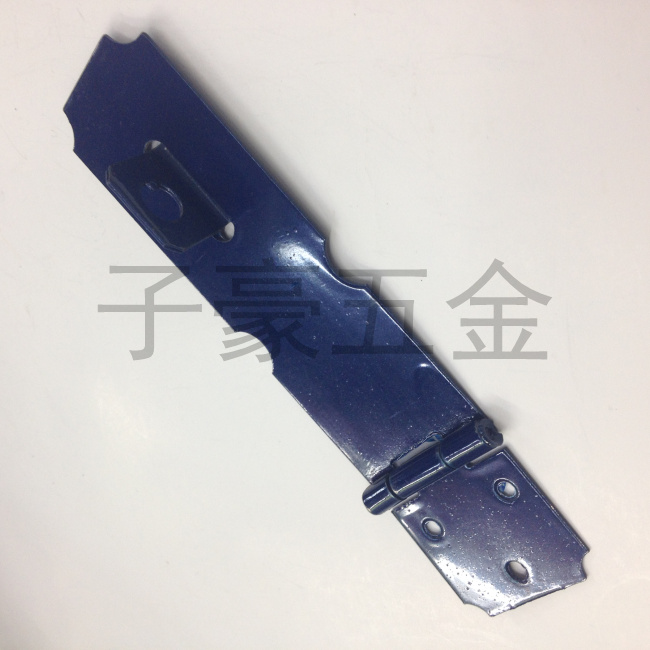 Door Safety Lock Blue Metal Padlock Hasp Staple box buckle