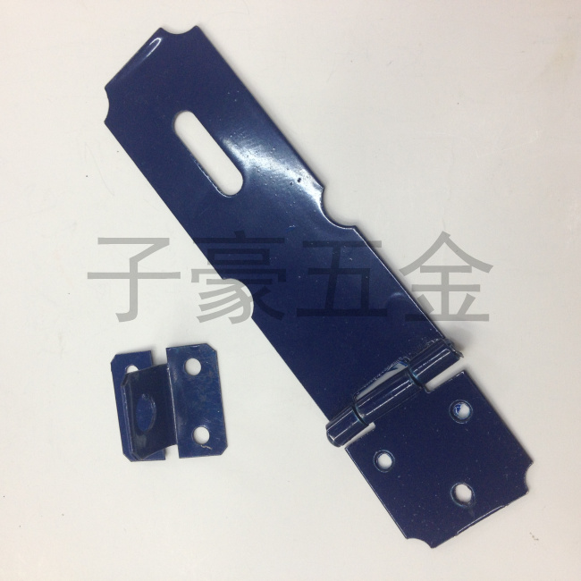 Door Safety Lock Blue Metal Padlock Hasp Staple box buckle