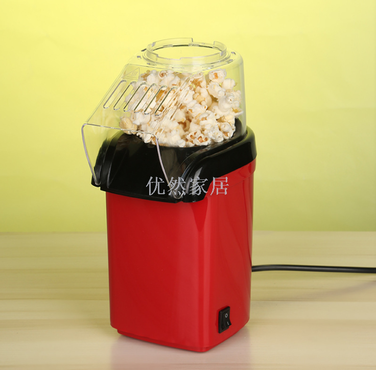 Domestic children&#039;s fully automatic popcorn machine mini ball type electric popcorn machine popper