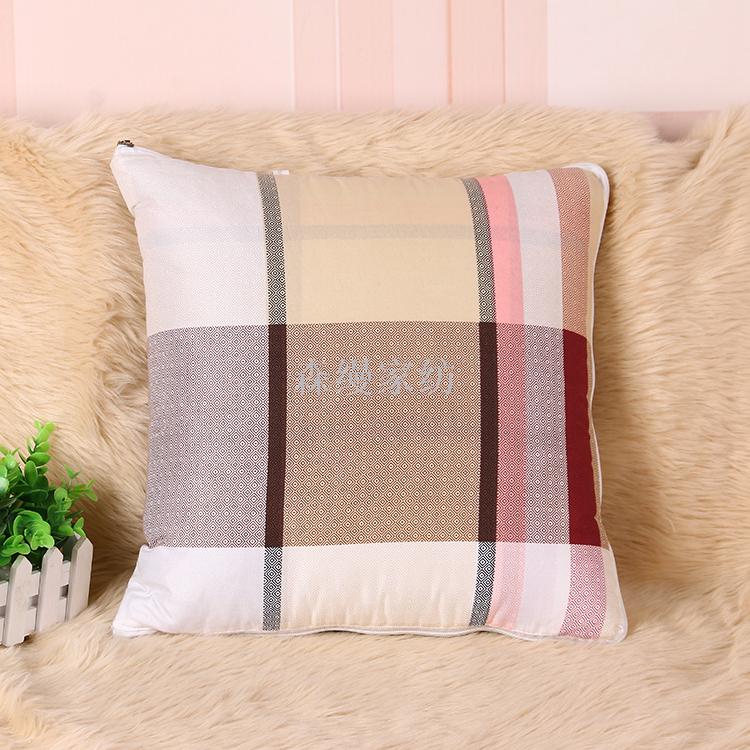 Retail and Wholesale Pillow and Blanket Small Floral Striped Cars Air Conditioner Quilt Large Stock in Stock