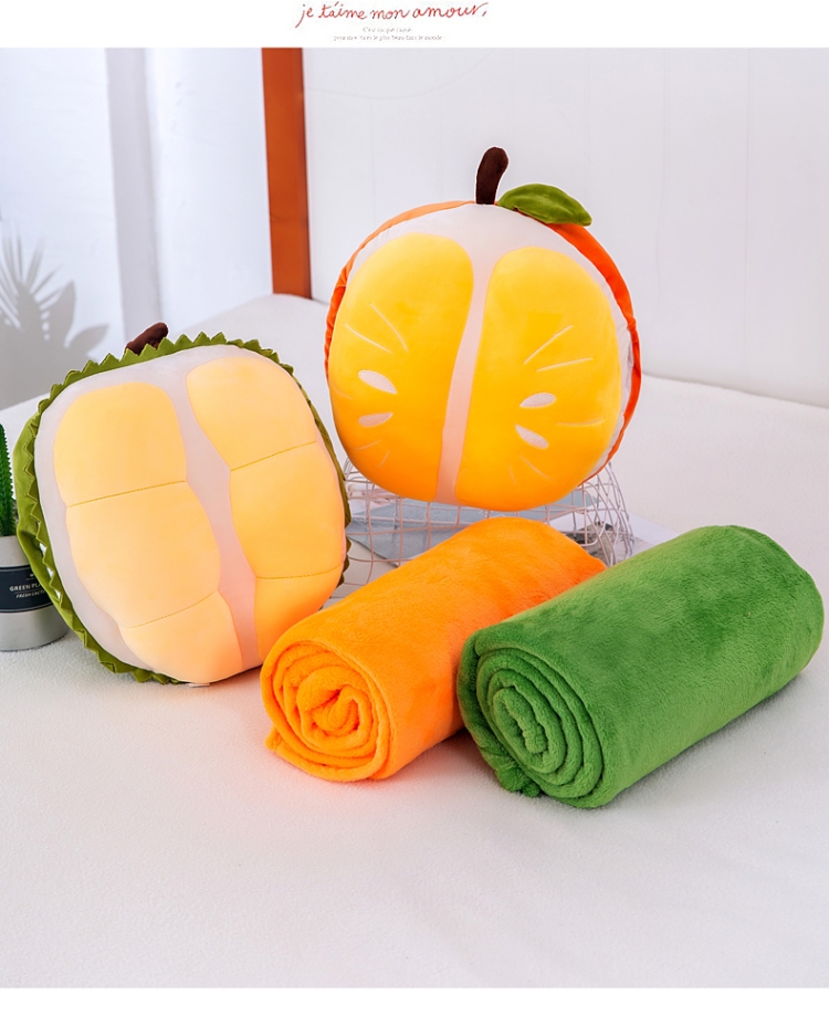 Office Throw Pillow Quilt Dual-use Pillow Blanket Siesta Pillow Multifunctional Three-in-One Artifact
