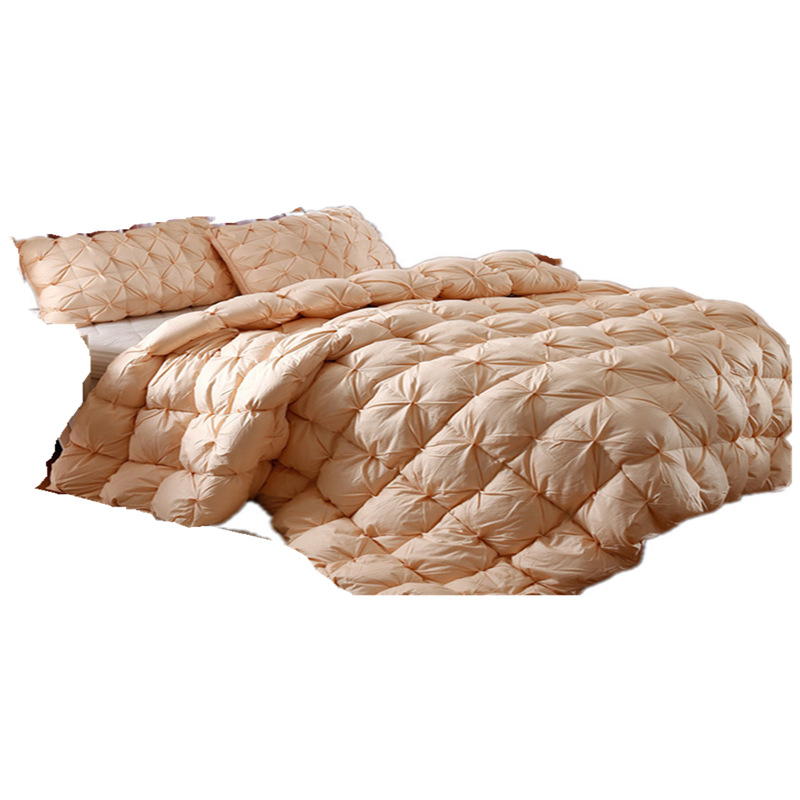 New Pure Cotton Satin French Twisted Duvet Autumn &amp; Winter Quilt 95 Goose down Duvet Hong Kong Crocodile