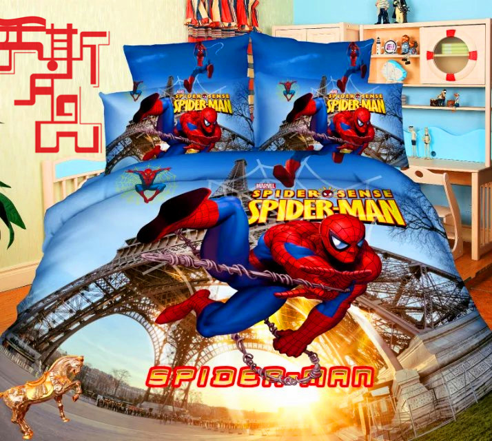 Xiusi Bedding Xiusi Bedding Disney Cartoon Super Soft Quilt Set Single