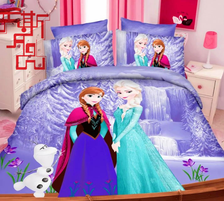 Xiusi Bedding Xiusi Bedding Disney Cartoon Super Soft Quilt Set Single
