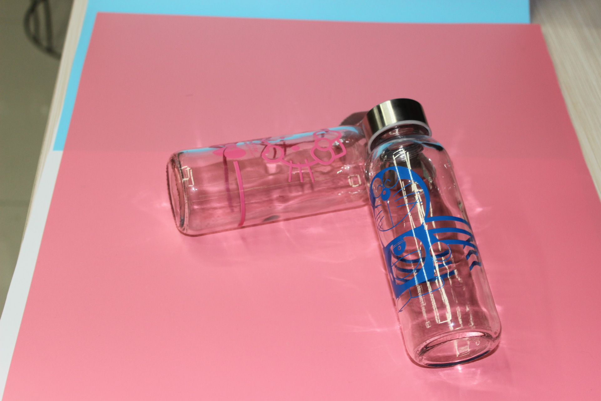Factory Self-Selling New Glass Cup Creative Cup Travel with Lid Tea Cup Gift Gift 2-5 Supply