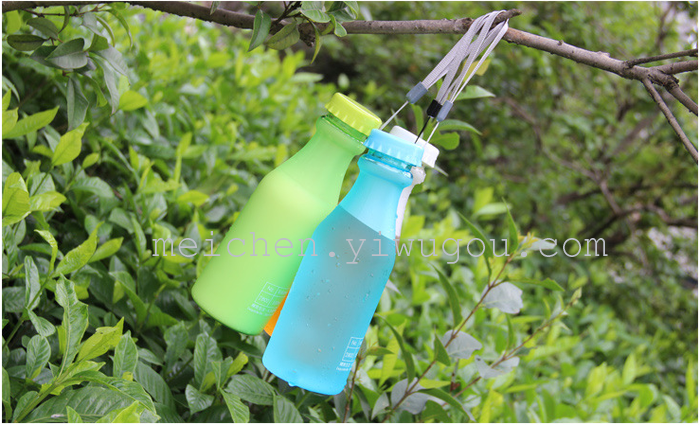 Creative student unbreakable frosted glass bottle soda glass cup with water s 350 Creative student unbreakable frosted glass bottle soda glass cup with water s 350