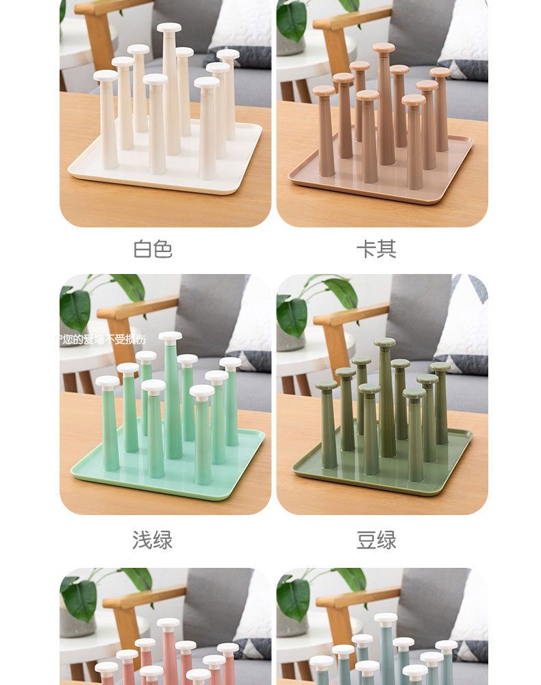 Kitchen Storage Rack Glass Cup Draining Rack Plastic Rack Creative Household Supplies Cup Holder Household Cup Storage Kitchen Storage Rack Glass Cup Draining Rack Plastic Rack Creative Household Supplies Cup Holder Household Cup Storage
