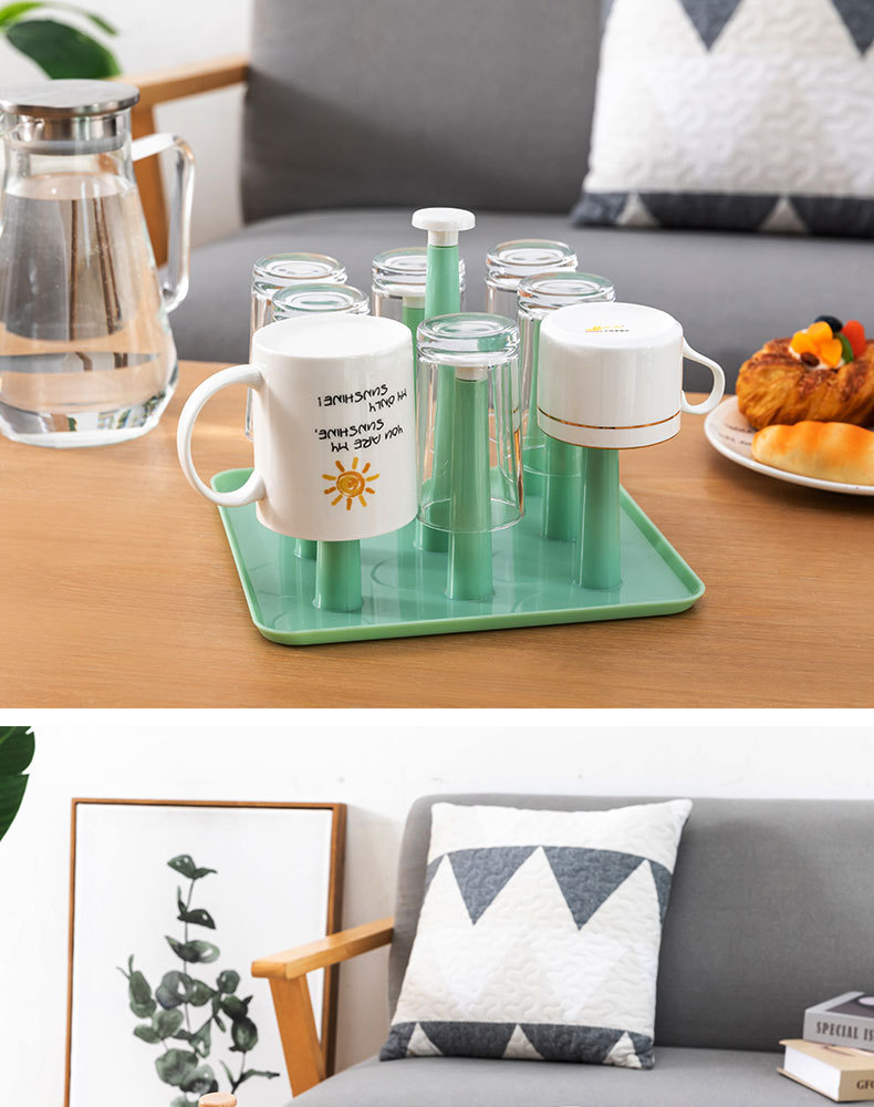 Kitchen Storage Rack Glass Cup Draining Rack Plastic Rack Creative Household Supplies Cup Holder Household Cup Storage Kitchen Storage Rack Glass Cup Draining Rack Plastic Rack Creative Household Supplies Cup Holder Household Cup Storage