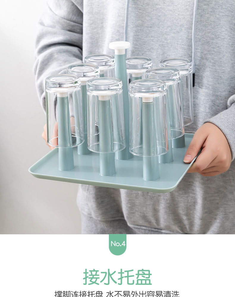 Kitchen Storage Rack Glass Cup Draining Rack Plastic Rack Creative Household Supplies Cup Holder Household Cup Storage Kitchen Storage Rack Glass Cup Draining Rack Plastic Rack Creative Household Supplies Cup Holder Household Cup Storage