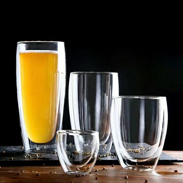 High Borosilicate Double-Layer Cup Heat-Resistant Explosion-Proof