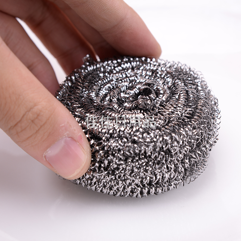 Factory Direct Sales Stainless Steel Wire Flat Ball Cleaning Ball Kitchen Cleaning Products 40G Factory Direct Sales Stainless Steel Wire Flat Ball Cleaning Ball Kitchen Cleaning Products 40G