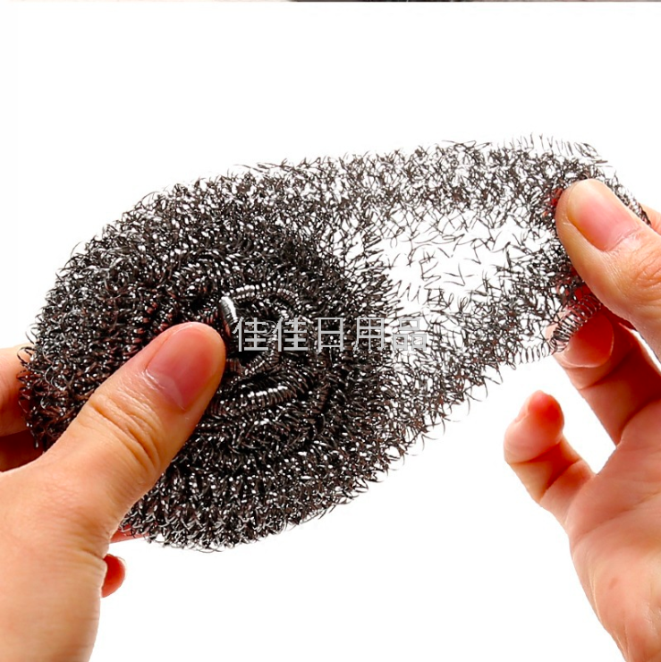 Factory Direct Sales Stainless Steel Wire Flat Ball Cleaning Ball Kitchen Cleaning Products 40G Factory Direct Sales Stainless Steel Wire Flat Ball Cleaning Ball Kitchen Cleaning Products 40G