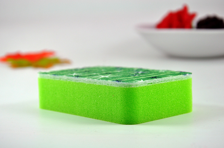 Sunday Green Star printing sponge cloth 1 pieces of high temperature resistant kitchen cleaning products