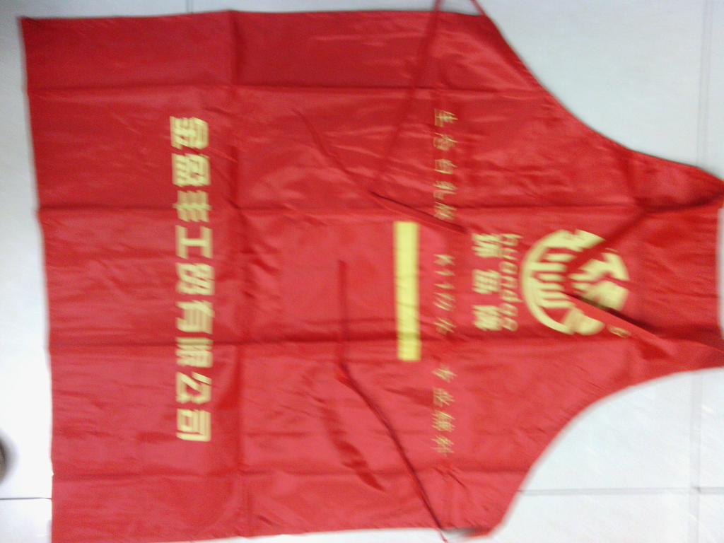 Oxford cloth waterproof cloth apron can be customized logo, name, works fine