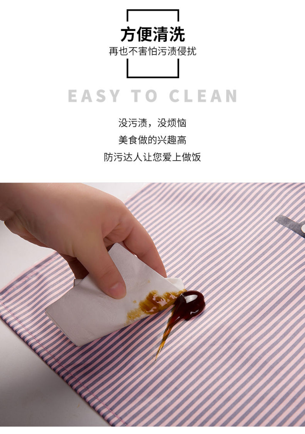 New Mickey Cute Fashion Waterproof Hand Cleaning Apron Fashion Kitchen Overalls