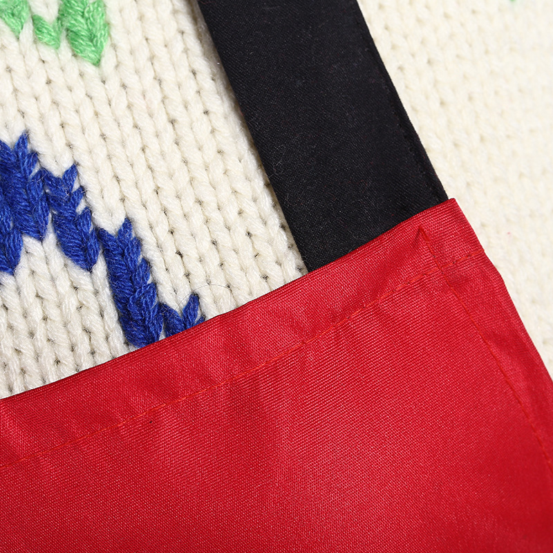 Manufacturers direct sales women waterproof and anti-pollution printing apron domestic  logo of the products.
