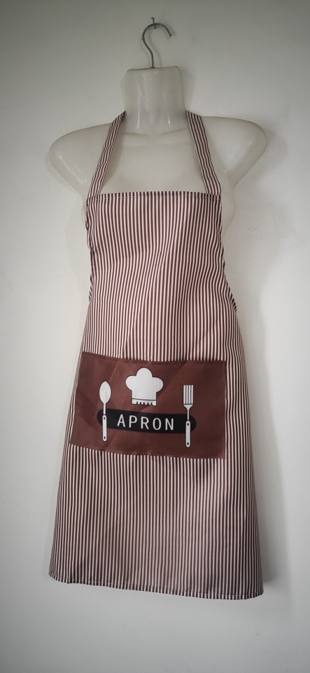 Korean-Style Puppy Padded Apron. Kitchen Dustproof Waterproof Apron