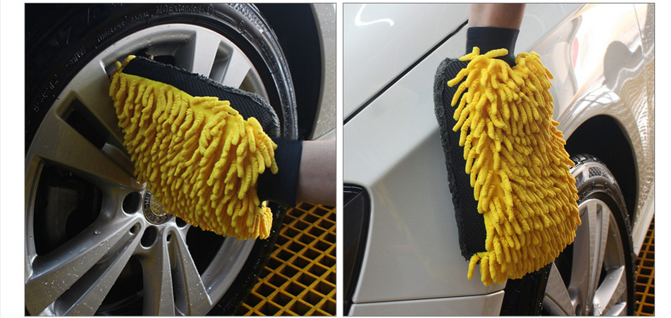 Gloves Fine Plush Waterproof Coral Velvet Gloves Car Wash Thickness Car Washing Cloth Multifunctional Car Wash Tools Gloves Fine Plush Waterproof Coral Velvet Gloves Car Wash Thickness Car Washing Cloth Multifunctional Car Wash Tools