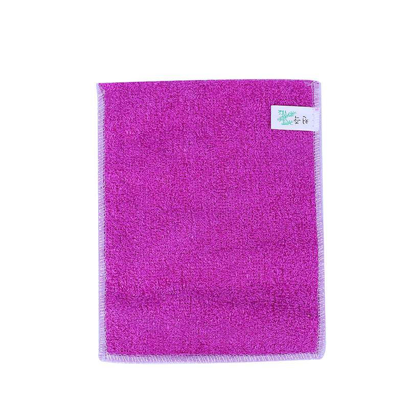 Yarn Dishcloth 8Layer Full Yarn Dish Towel Rag Scouring Pad OilFree Absorbent Cleaning Cloths Kitchen Daily Necessities
