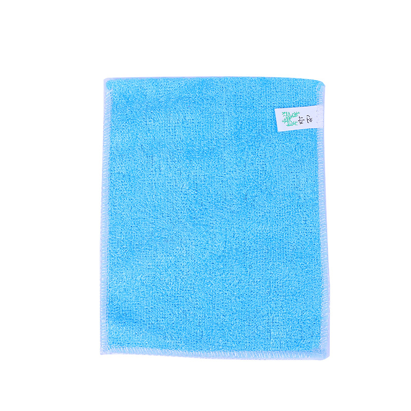 Yarn Dishcloth 8Layer Full Yarn Dish Towel Rag Scouring Pad OilFree Absorbent Cleaning Cloths Kitchen Daily Necessities