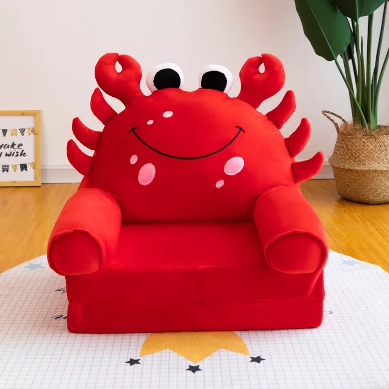 Multifunctional Sponge Folding Children&#039;s Sofa Lazy Sofa Plush Toys for Relatives Christmas Gift Pillow