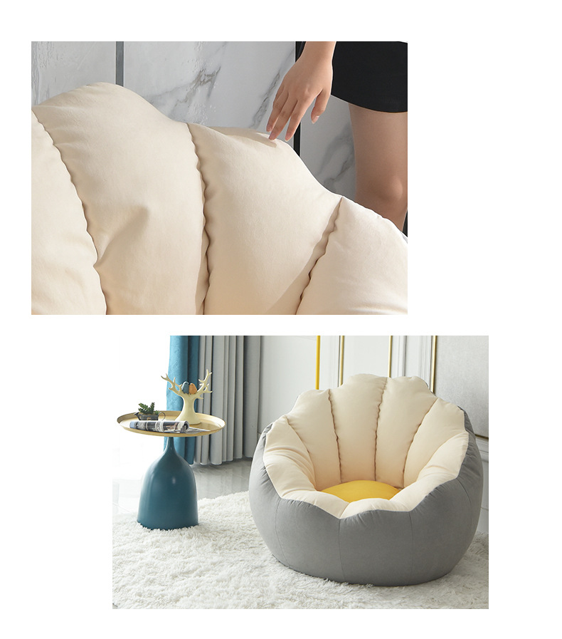 2021 New Bean Bag Living Room Study Company Hotel Lazy Bone Chair Petal Lazy Sofa 2021 New Bean Bag Living Room Study Company Hotel Lazy Bone Chair Petal Lazy Sofa