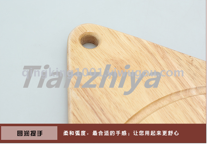 Imported rubber wood pizza pan fruit dish Salad Dessert fruit dish chopping board cutting knife plate cutting board Imported rubber wood pizza pan fruit dish Salad Dessert fruit dish chopping board cutting knife plate cutting board