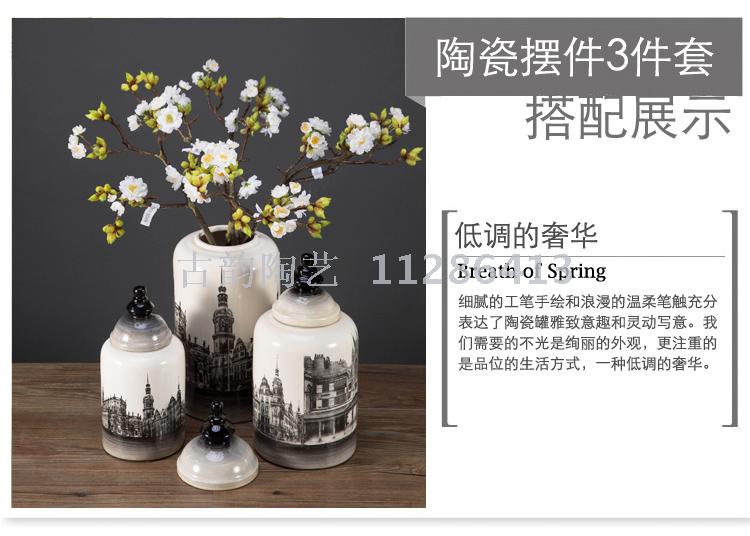 Innovation in ceramic decoration vase new Chinese arts and crafts Innovation in ceramic decoration vase new Chinese arts and crafts