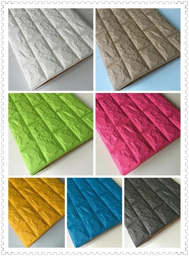 New Stripe Waterproof PE Brick Sticker Anti-Collision Sponge Foam Wall Sticker 3D Wood Grain Elastic Brick Wallpaper New Stripe Waterproof PE Brick Sticker Anti-Collision Sponge Foam Wall Sticker 3D Wood Grain Elastic Brick Wallpaper