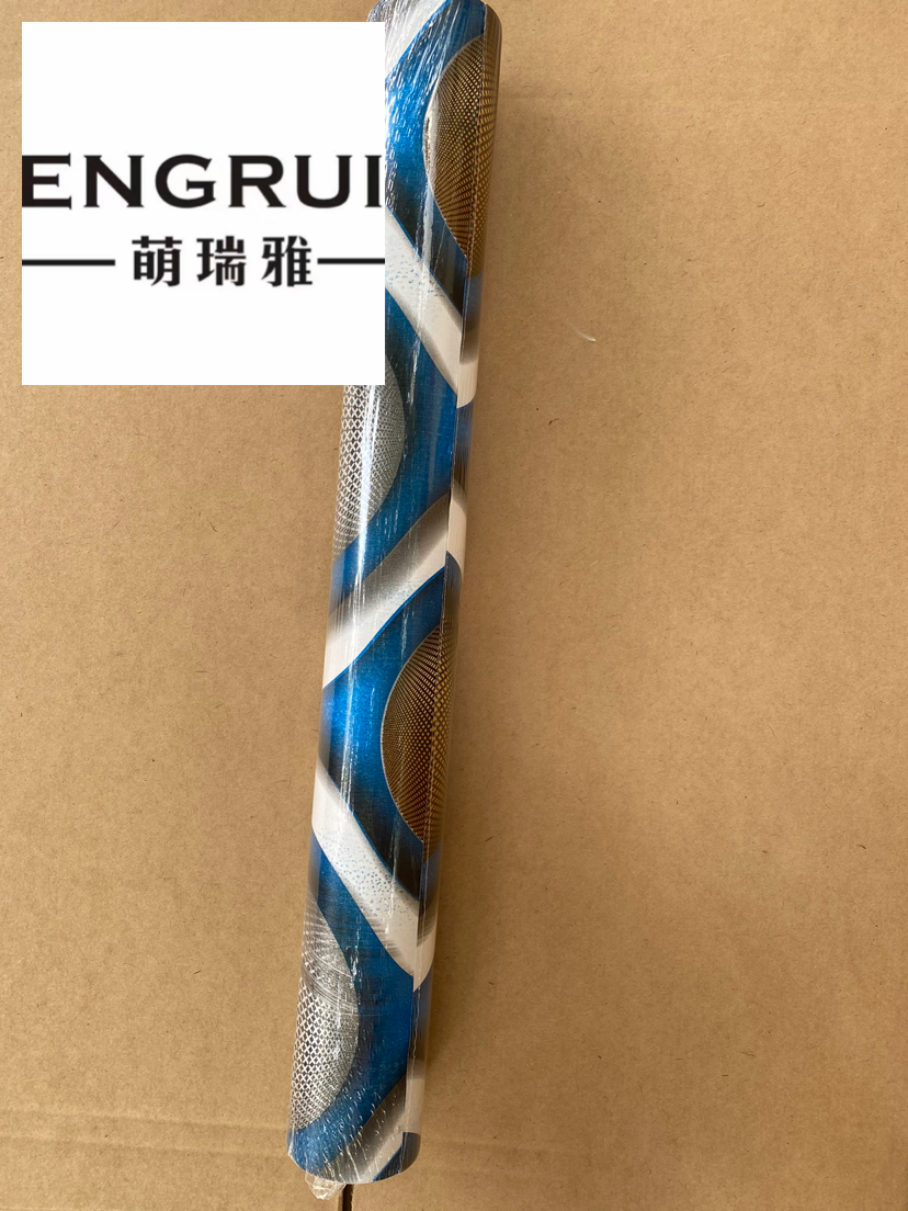 Secondary Paper PVC Stock Wallpaper 3D off-Shelf Processing Wallpaper European Style Cheap Processing Long-Term Supply