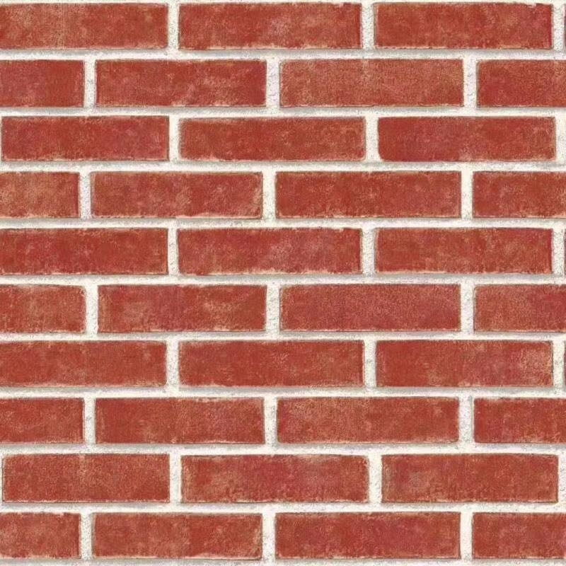 3D Wallpaper PVC Waterproof Wallpaper 3D Rock Pattern Brick Background Wall Dining Room/Living Room Wallpaper