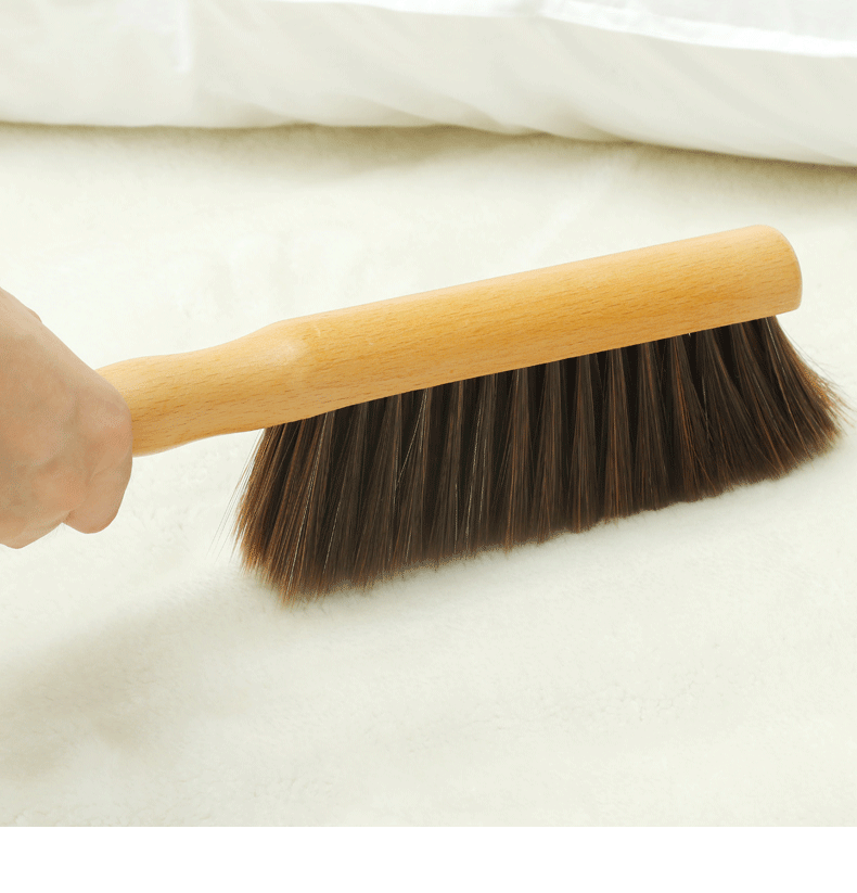 Bed Brush Wooden Handle Large Solid Wood Bed Brush Bed Brush Wedding Bed Brush Bed Brush Mane Carpet Sweeper Soft Brush