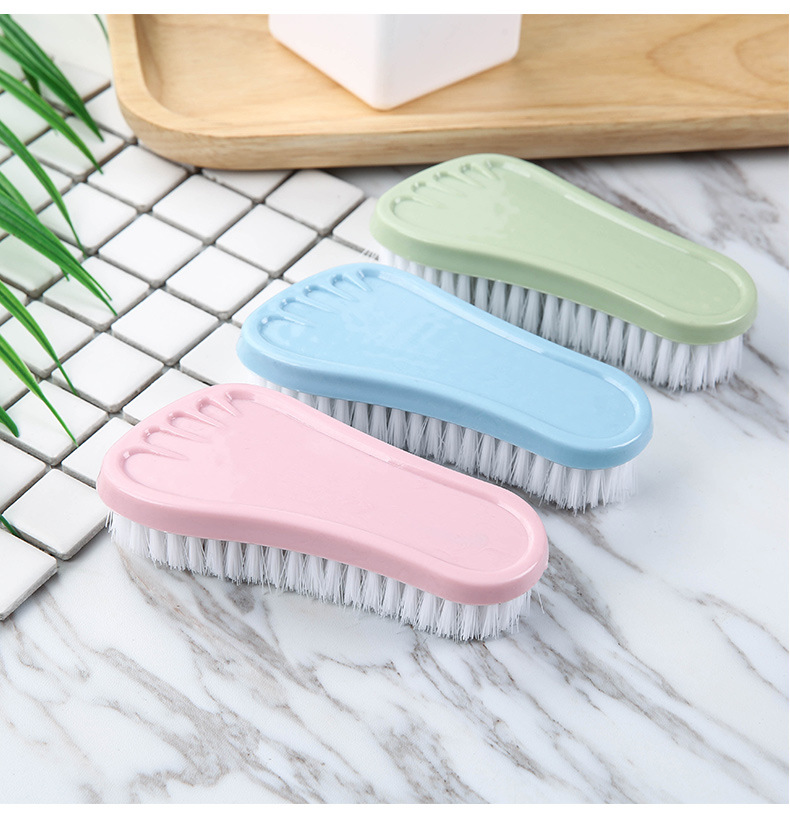 Hurt Shoes Soft Fur FiveSide Shoe Brush Cleaning Household Shoe Brush Decontamination Durable Shoe Brush Source Goods