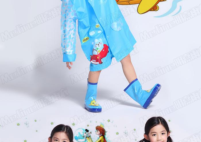 Manufacturers selling packs inflatable Hat child raincoat with Backpack reflective bar fashion beauty Manufacturers selling packs inflatable Hat child raincoat with Backpack reflective bar fashion beauty