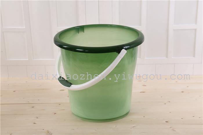 Plastic bucket high imitation jade bucket hand bucket with cover bucket. Plastic bucket high imitation jade bucket hand bucket with cover bucket.